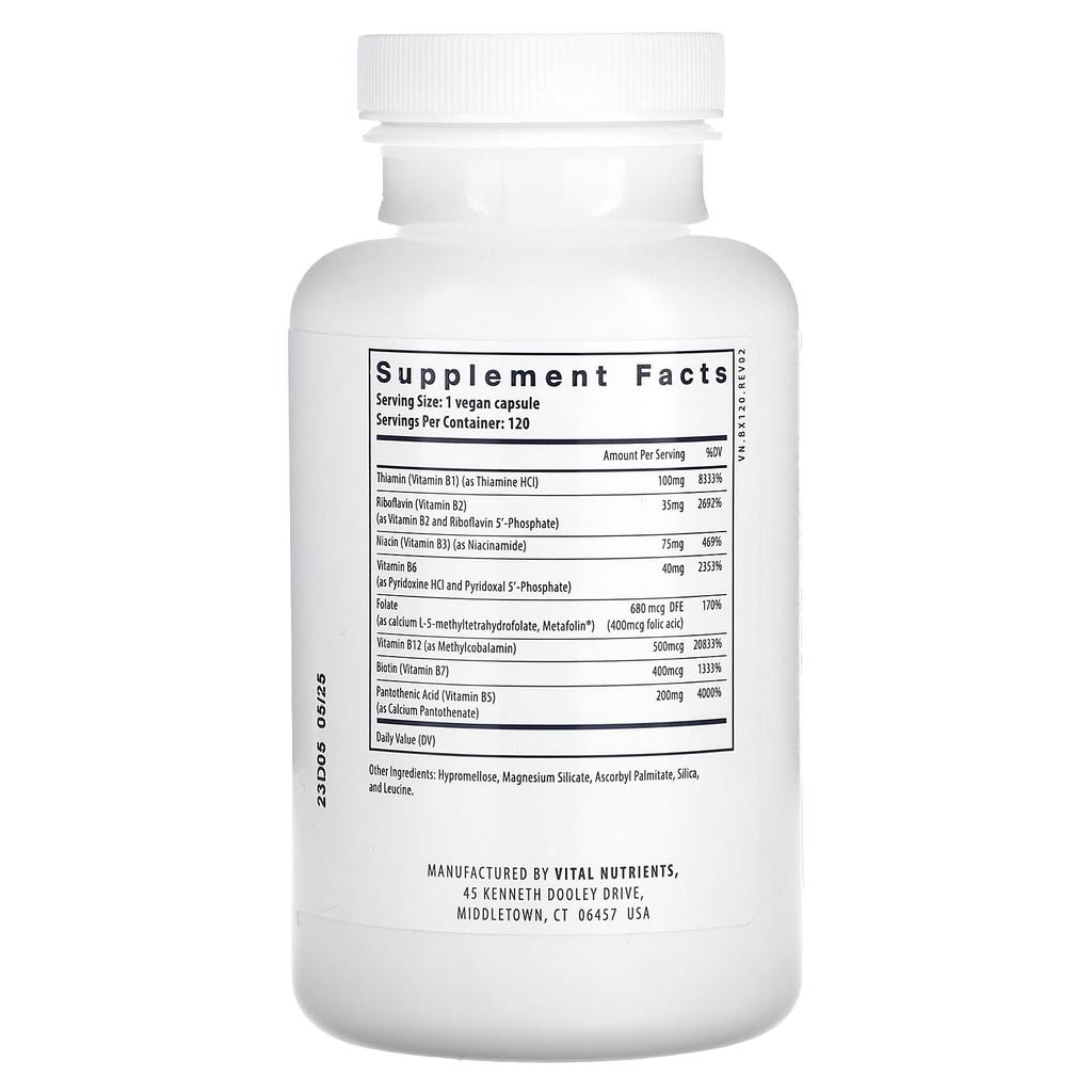 B-Complex, 120 Veggie Capsules