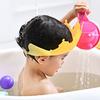 Protection Solid Color Plastic Baby Shampoo Cap Wash Hair Shield Hat Shower Head Cover Crown Shape