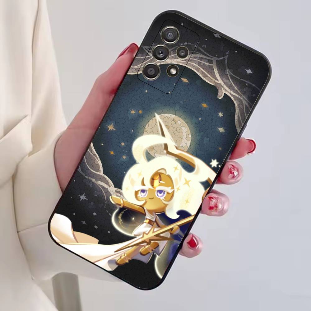 C-Cookie Run Game Phone Case For Samsung S25,S24,S21,S22,S23,S30,Ultra,S20,Plus,Fe,Lite,Note,10,Black Cover