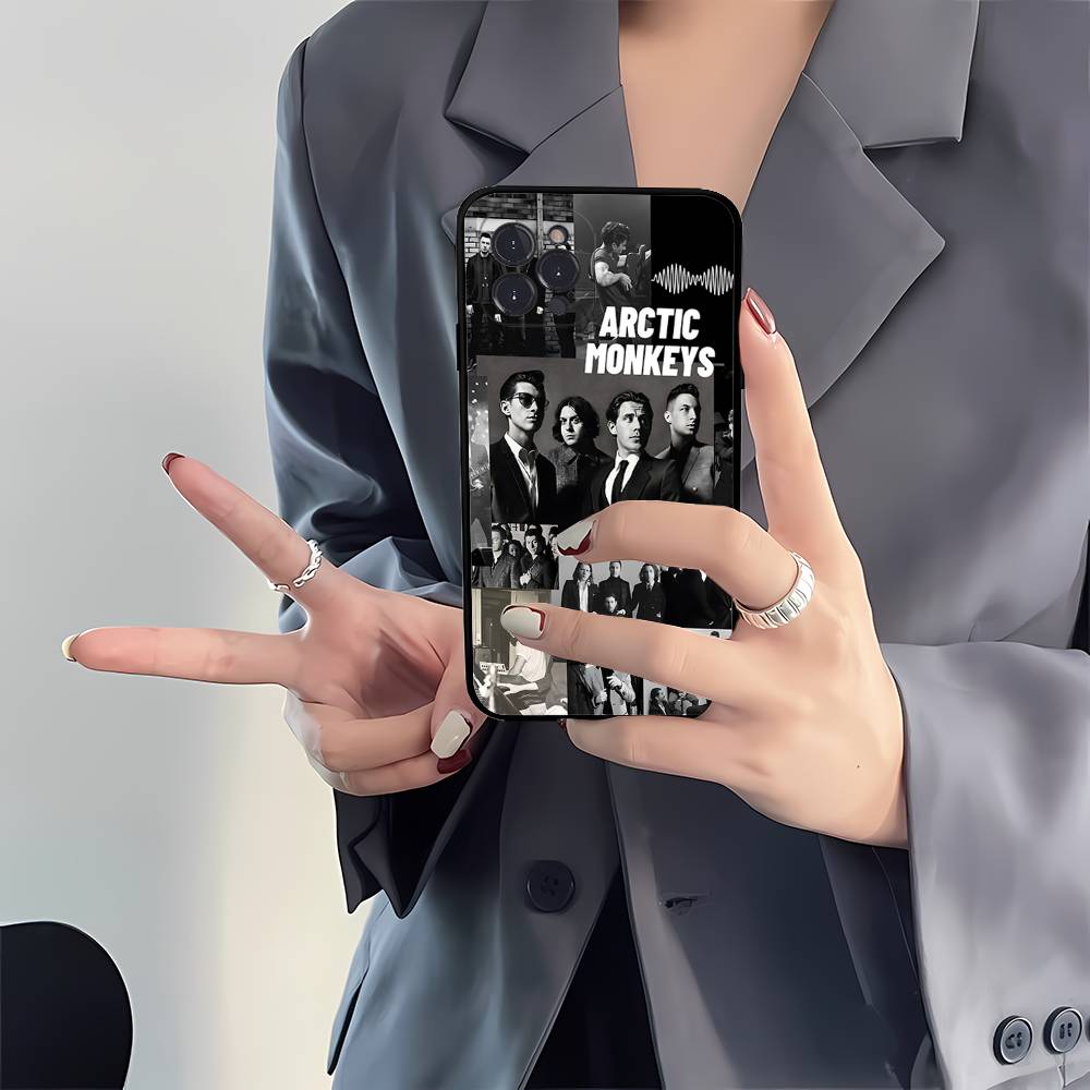 Чехол для телефона Singer A-Arctic M-Monkeys Для IPhone 17 16 15 Plus X 14 11 12 13 Mini Pro Max Мобильный чехол
