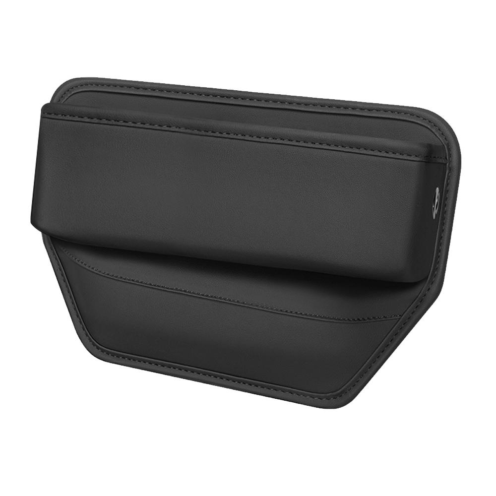 Универсальный органайзер для автомобильного сиденья из искусственной кожи, многофункциональный, с боковым карманом и прорезью, ящик для хранения, аксессуары для интерьера