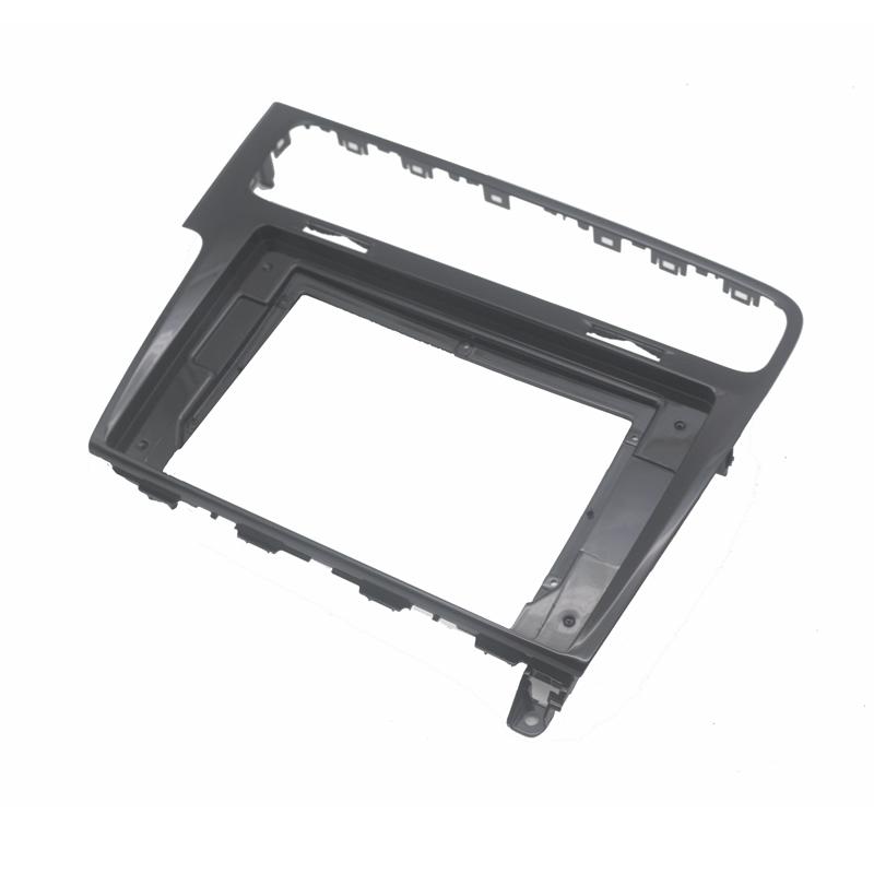 Car Radio Frame Kit For Volkswagen Golf 7 LHD 2013 2014 2015 2016 2017 Auto Stereo Install Dash Panel Fascia Bezel Faceplate