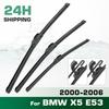 Для BMW X5 E53 2000-2006 2001 2002 2003 2004 2005 Дворник Передний и Задний Щетки стеклоочистителя Лобовое стекло Стеклоочистители Окна 24"22"18