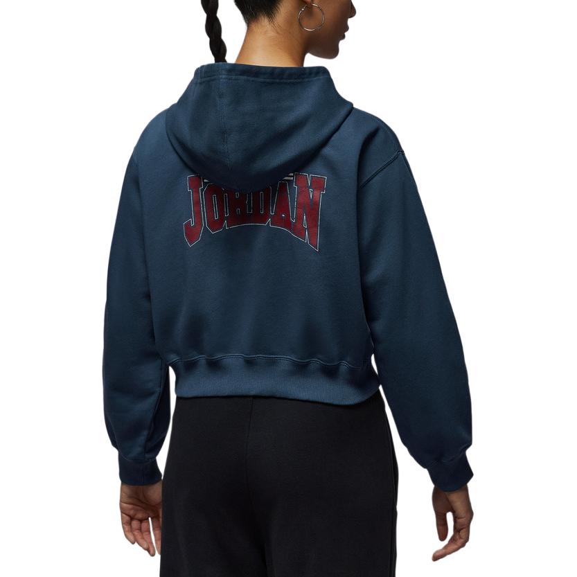 Jordan FLC AS W J BRK FZ MD CRP VR Свитшот с капюшоном на молнии, удобный, с длинным рукавом, женский sweatshirt IO9536-479