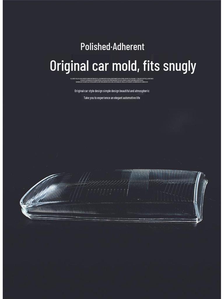 Toyota '98 Headlight Glass Cover - High Transparency, Non-Fading Lamp Shell
