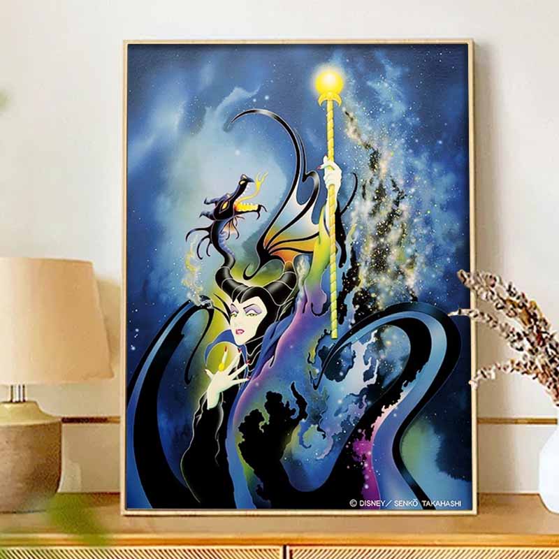 Disney Diamond Painting Kit Maleficent Dragon Hand Embroidery 5D DIY Diamond Art Home Decor Creative Handicrafts Gift For Fans 1234567