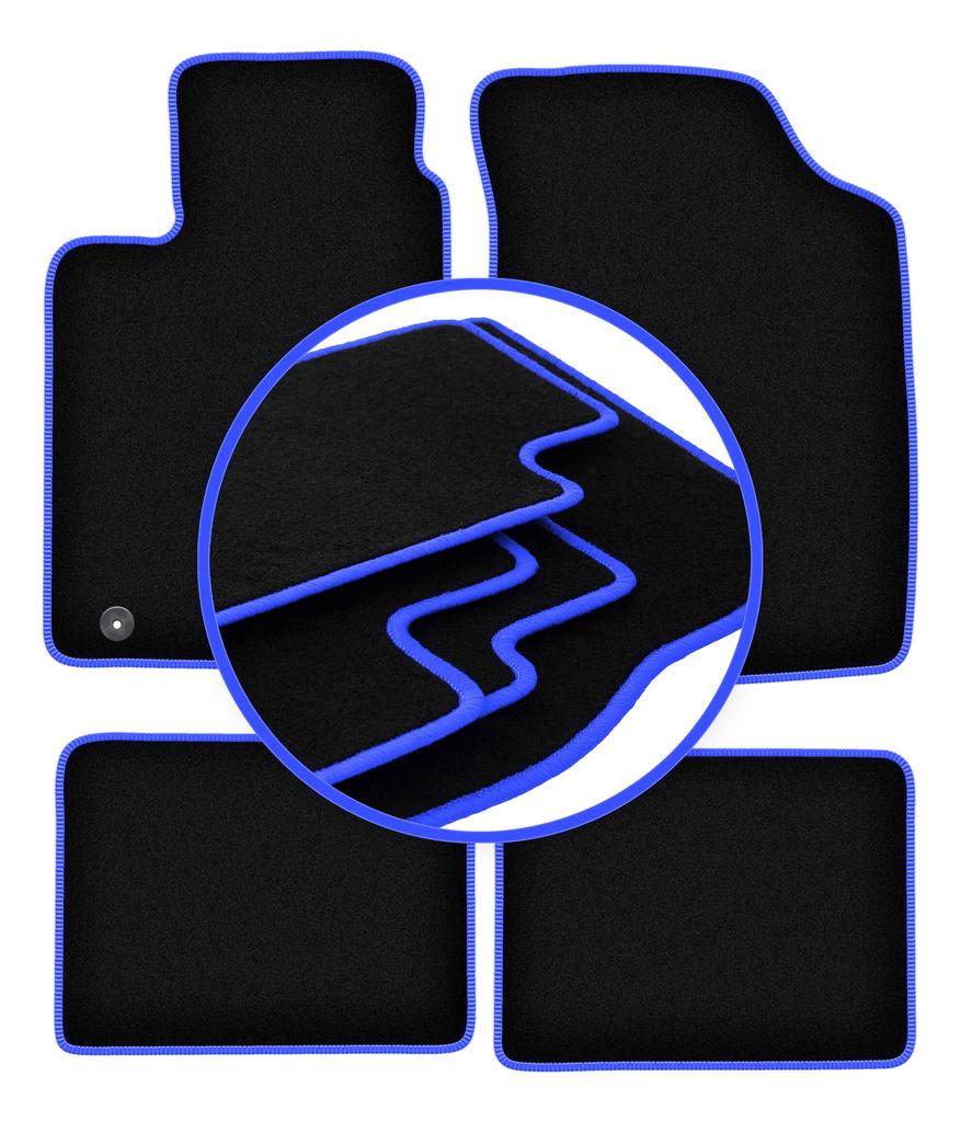 CARLUX-BLUE car mats for: Renault Thalia I sedan (2000-2010)