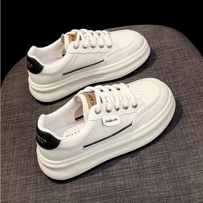 Летняя женская обувь новая дышащая маленькая белая обувь детская универсальная инс корейская версия спортивной обуви на платформе повседневная обувь для скейтборда женская tid