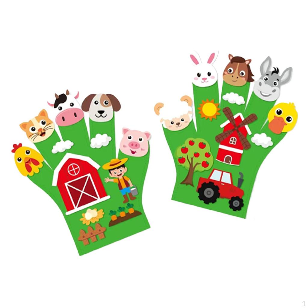 2 Animal Felt Puppets Designed for Classroom Engagement And Fun Learning