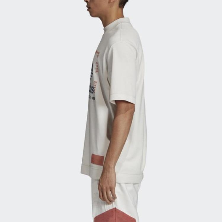 Adidas Мужская футболка Originals Bristol с логотипом в виде трилистника, белая DY3254