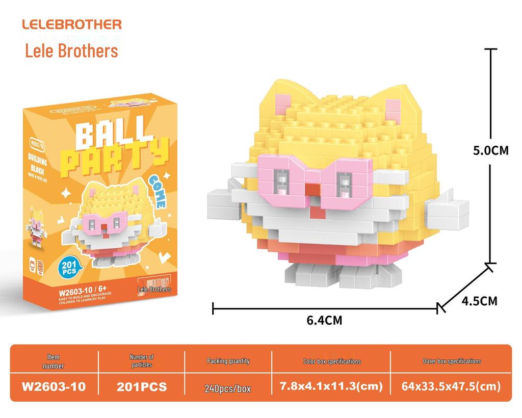 Совместимые с Lego микро строительные блоки мультяшные фигурки - детские развивающие настольные игрушки