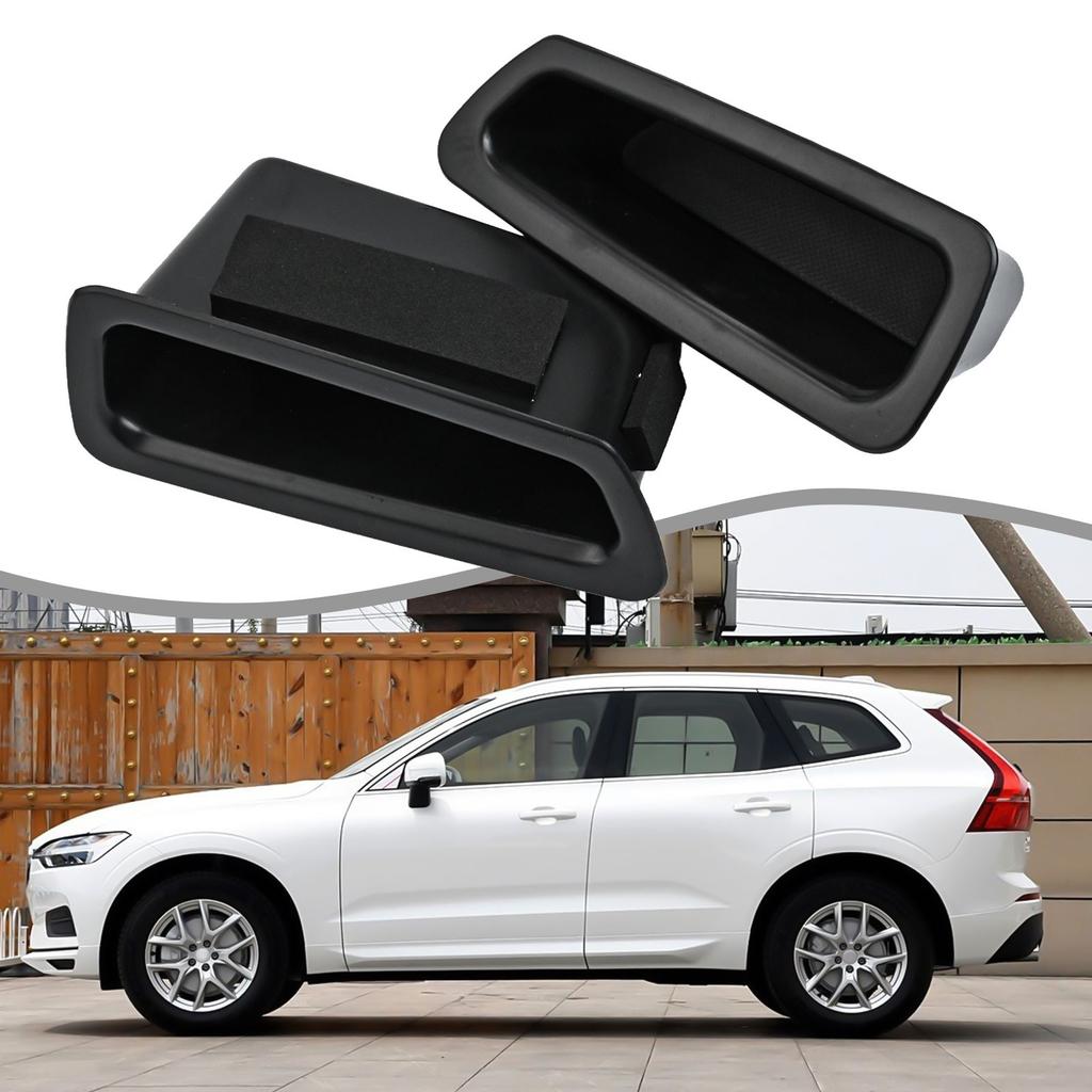 For Volvo For XC60 Door Handle Storage Container 2pcs for 2010 to 2017 Model