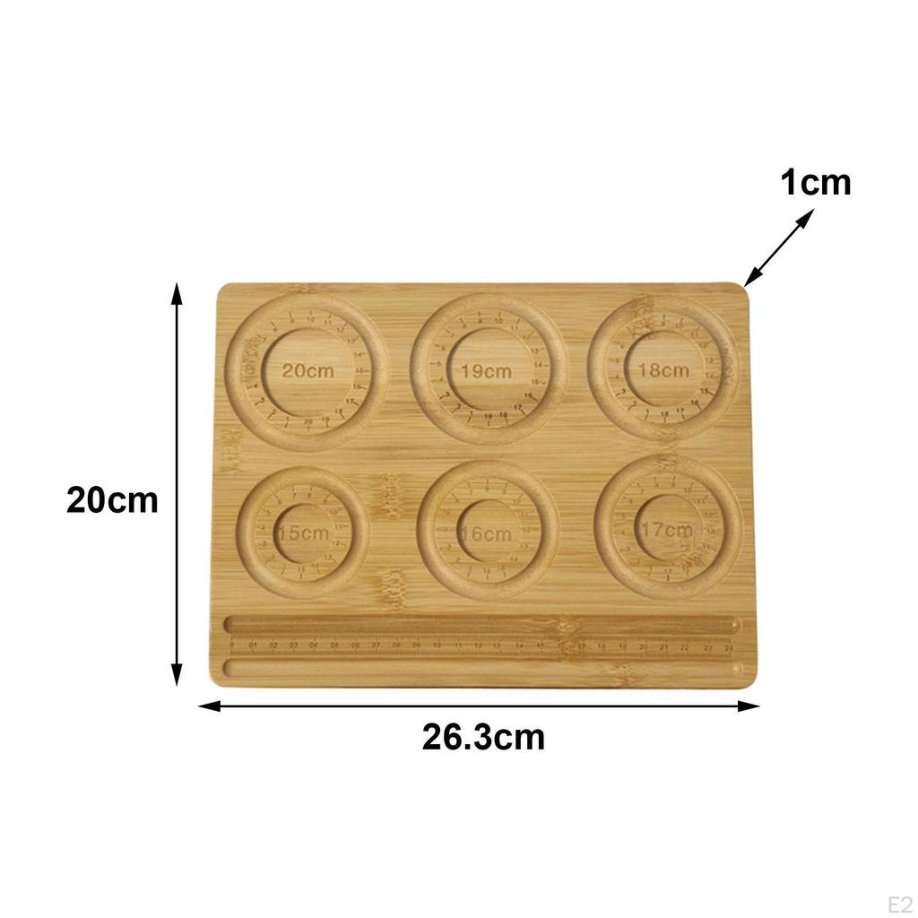 Beading Board Bead Jewellery Making DIY Craft Plate Measurement Holder Portable