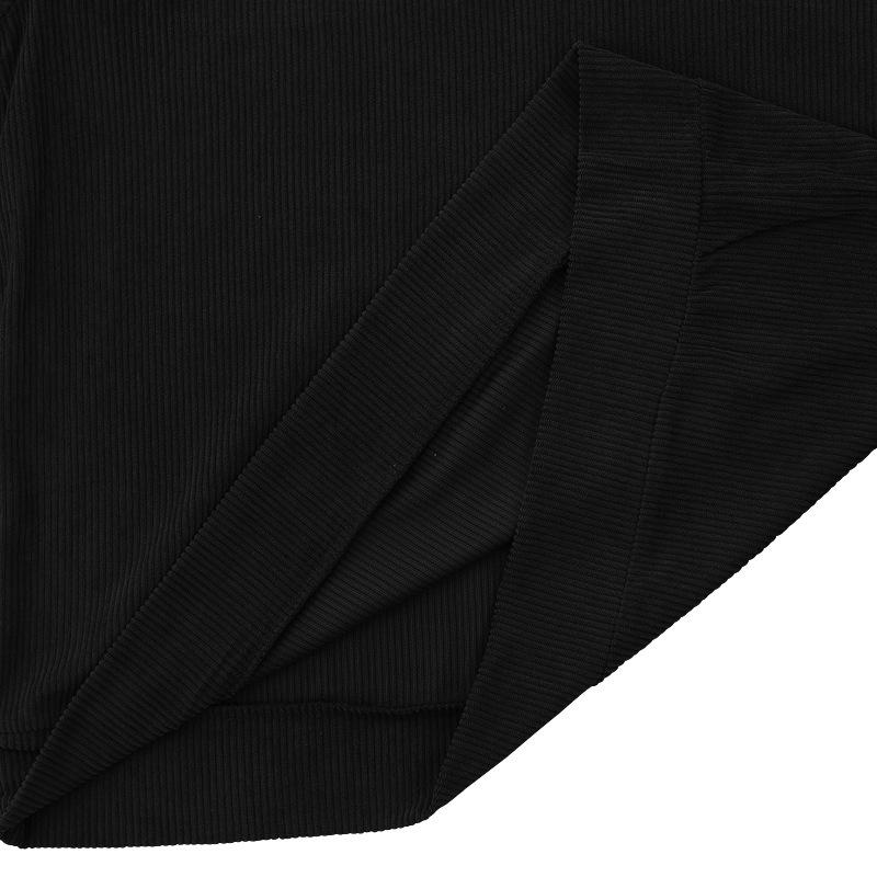 Мужская повседневная толстовка с круглым вырезом, воротником-стойкой, длинным рукавом из вельвета