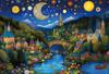 In Beverly Jigsaw A Peaceful and Magical Night World [Made Japan] 1000-Piece Puzzle (49x72cm) 1000-086