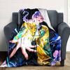 1pc Hunter X Kopo group - Themed Flannel Blanket - Suitable for Bed, Home Decor, Graduation Gifts, Easter, Back to School, ChristmasA20