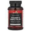 Futurebiotics, Витамин K Triple Play™, 550 мкг, 60 капсул