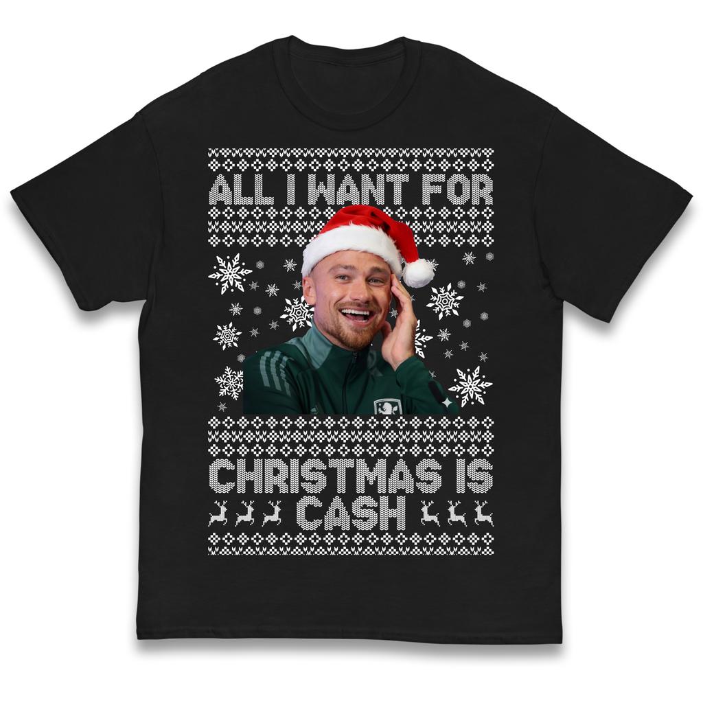 Майка с принтом Cash Christmas для детей