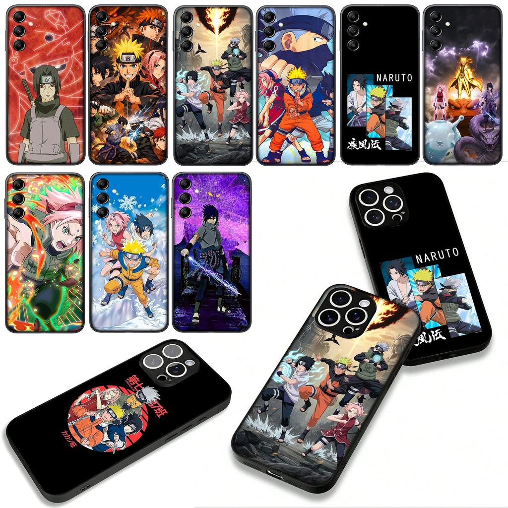 Чехол для телефона Kakashi Sasuke Narutos Haruno Sakura для OPPO A54 A40 A60 A80 A18 A16 A17 A38 A78 A79 A57 A55 A96 A15 A12