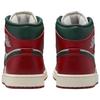 Jordan Air Jordan 1 Mid top Винтажные баскетбольные кроссовки Унисекс Красный Белый Jordan DQ8426-105
