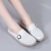 Women Sandals Casual White Slippers Soft Flats Beach Shoes Students Clogs Black Driving Walking Shoes for Girl