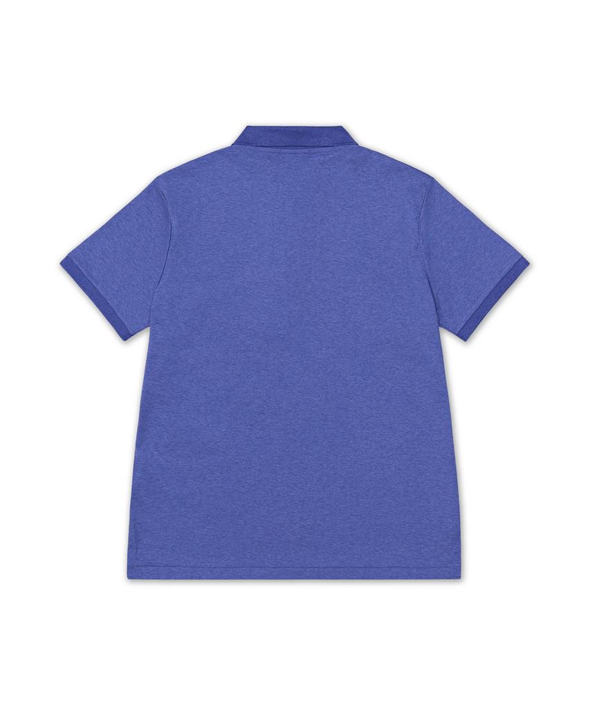 POLO RALPH LAUREN Custom Slim Fit Soft Cotton Polo Shirt - Blue