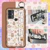 Fashion Design Protective Phone Case For TCL 30SE/30E/306/305/Sharp Aquos V6/V6 Plus Phone Holder Lanyard Shockproof