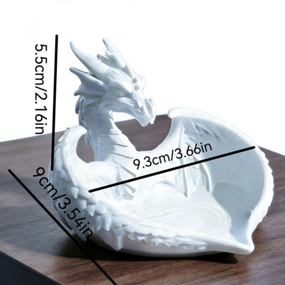 INS Mini Key Tray Dragon Shape Ring Display Plates Photo Prop Bracelets Organizer Room Decor