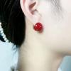 Серьги "Sincere Bean" можно носить с обеих сторон.. Это высококачественные и роскошные серьги-гвоздики со стильным дизайном.