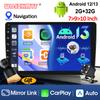 Android 13 Wireless Carplay Android Auto 7/9/10-дюймовый автомобильный мультимедийный проигрыватель 2 Din стереоресивер камера заднего вида автомобильные аксессуары