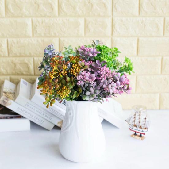 1 букет, маленькие фрукты, искусственное растение, 7 веток, свадебный отель, украшение для дома