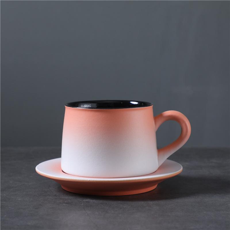 Высококачественная легкая роскошная керамическая кофейная чашка, подарочная чашка, креативный набор кофейных чашек и блюдец, простой для домашнего использования