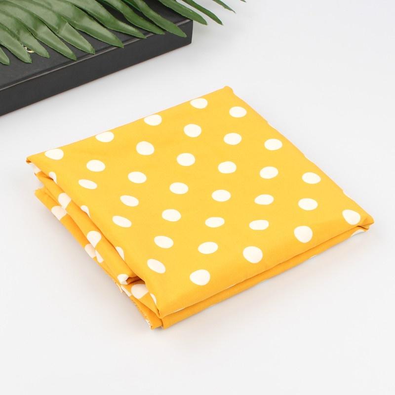 Ткань в горошек, шифоновый материал, поделка для платья, блузки, 100 х 150 см, сделай сам