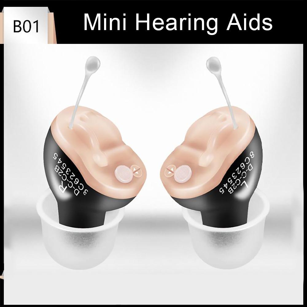 Слуховой аппарат Мини Цифровой CIC Для Глухоты Усилитель Звука Подслушивающее Устройство Беспроводные Наушники Для Старших