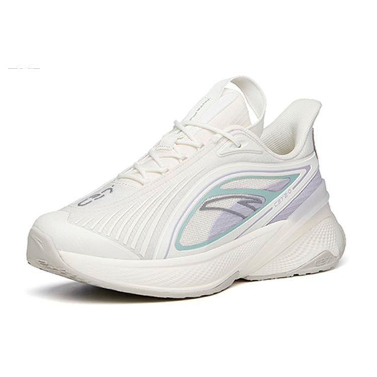 Anta Кроссовки женские C37 2.0 Low Top, белые, серые, фиолетовые, 122135537R-4