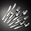 304 Stainless Steel Tableware, Knives and Forks, Spoons, Thin A44 Series Mirror Polished Steak Knives and Forks, Gifts