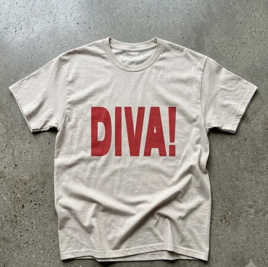 Diva Tee | Iconic | Role model | 2000s | Y2K | 90s | Gift for her | Cotton