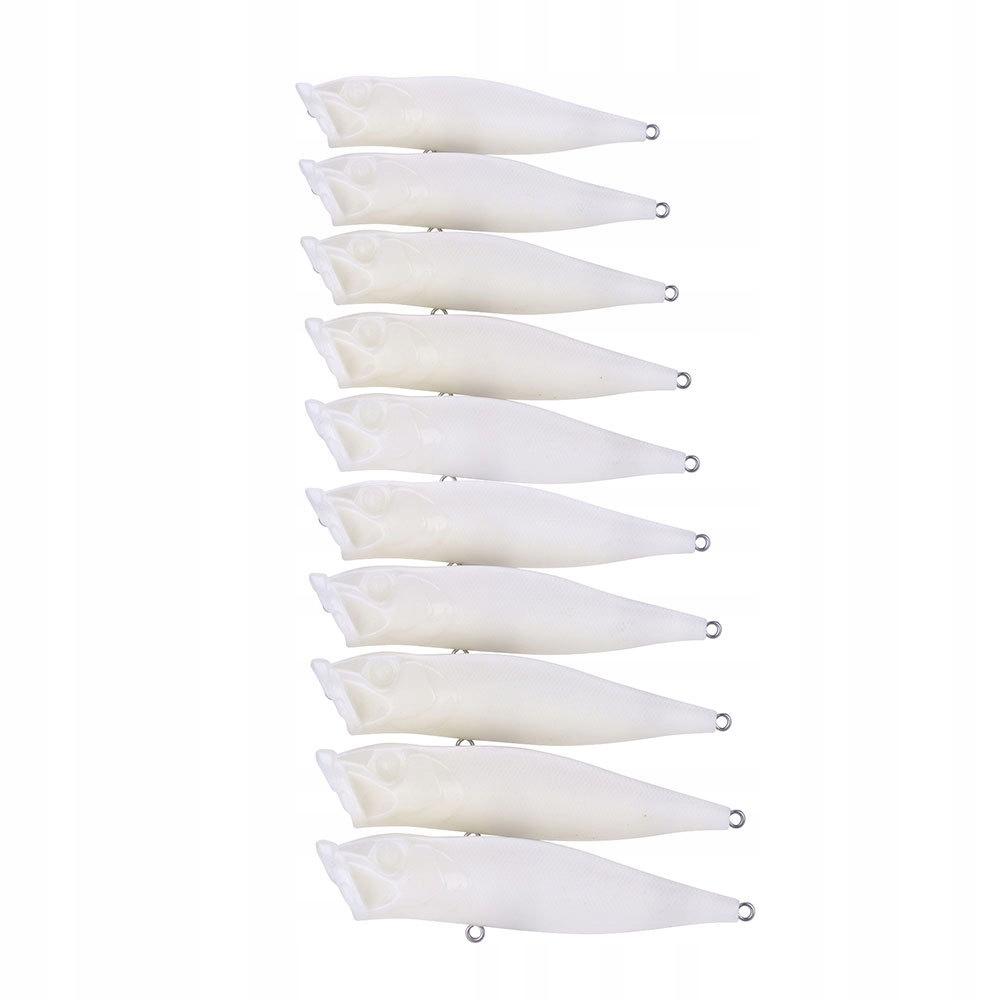 Body Wobbler Pike Zander Perch Do It Yourself For Painting 9Cm 10.5G 10X