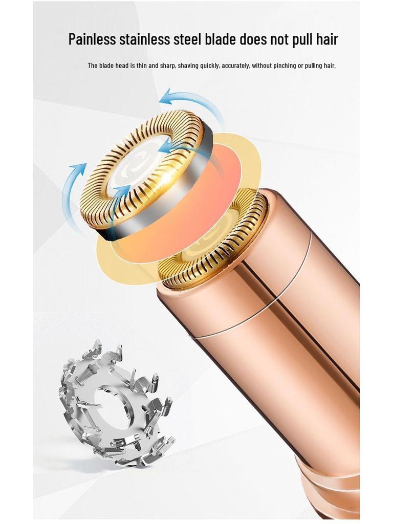 Электрический триммер для губ и бровей для женщин - Многофункциональный инструмент для личной гигиены