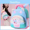 Cartoon Car Kids Backpack For Preschool Boys Girls With Comfortable Nylon Straps
