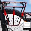 Bike Cargo Rack Front Fork Luggage Carrier Rack Heavy Duty Steel Universal Mountain Road Bicycle Pannier Rack Cycling Accessories