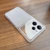 Раздельная двухслойная матово-прозрачная чехол-накладка для Xiaomi Redmi Note 14 5G 4G с большим независимым окном для камеры, защита от пожелтения, противоударный защитный чехол