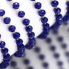 1Meter Royal Blue Crystal Stone Stainless Steel Chain Pink Beaded Chains for Necklace Bracelet Anklet Chain Jewelry Making DIY