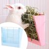 Durable Rabbit Hay Feeder Cage - Convenient Food Bowl for Supplies