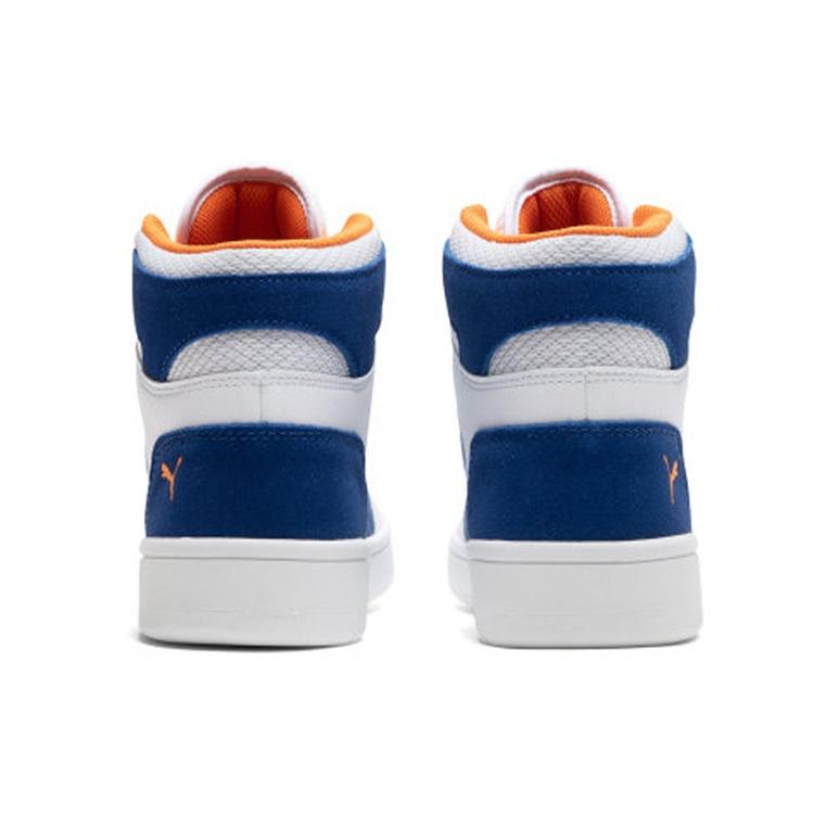 Puma Баскетбольные кроссовки Rebound Layup Mesh 'White Blue' Мужские 370913-01