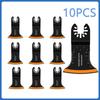 4/56PCS Oscillating Multitool Blade High Carbon Steel Arc Edge Cutting Saw Blade Quick Release Multi Tool Saw Blade For Wood PV