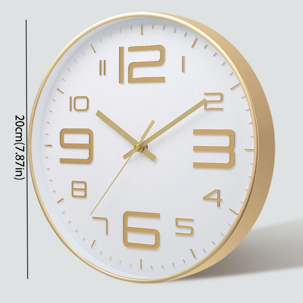 Бесшумные настенные часы в скандинавском стиле, уникальные настенные часы, персонализированные цифровые часы, бытовые
