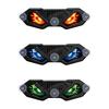 Dynamic Display Solar LED Devil Eyes Car Lights Solar Powered Car Warning Light  Windshield