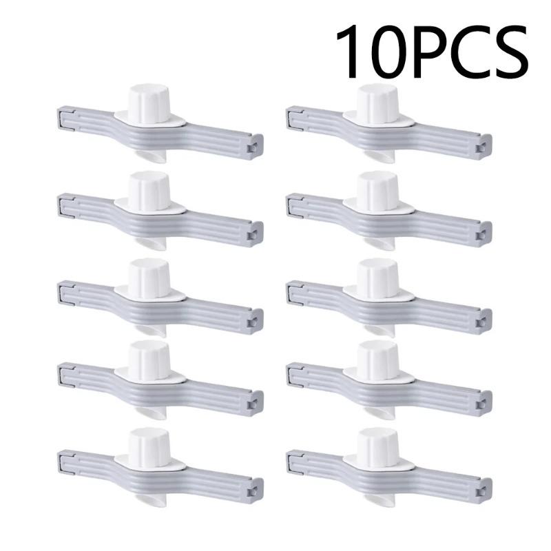 Screw Cap Sealing Clip Kitchen Seasoning Bag Milk Powder Salt Bag Sealing Clip Reuseable Snack Food Dispenser Nozzle with Lid