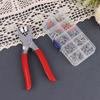 Plier Tool 50/100pcs Colour Metal Snap Sewing Button Claw Set Hollow Solid Snap Fasteners Kit for Installing Clothes Bags